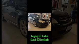 Legacy  GT stock ECU reflash