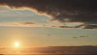 - Beautiful Sunset Hyperlapse — Golden Hour & Rolling Clouds