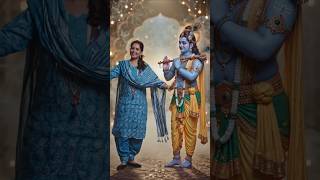 मुझपर चढा Krishna का रंग #sandhya #song #trendy #love #adhya #yashwanth #yakshi #sorts
