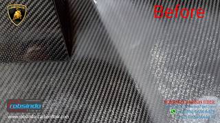 Repair Carbon Engine Cover Lamborghini