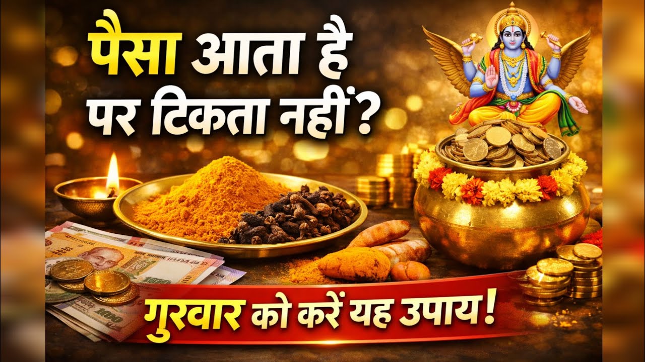 सिर्फ एक गुरुवार करें, हल्दी लॉन्ग का यह उपाय, धन की कमी होगी दूर,पैसा आता है पर टिकता नहीं, गुरुवार