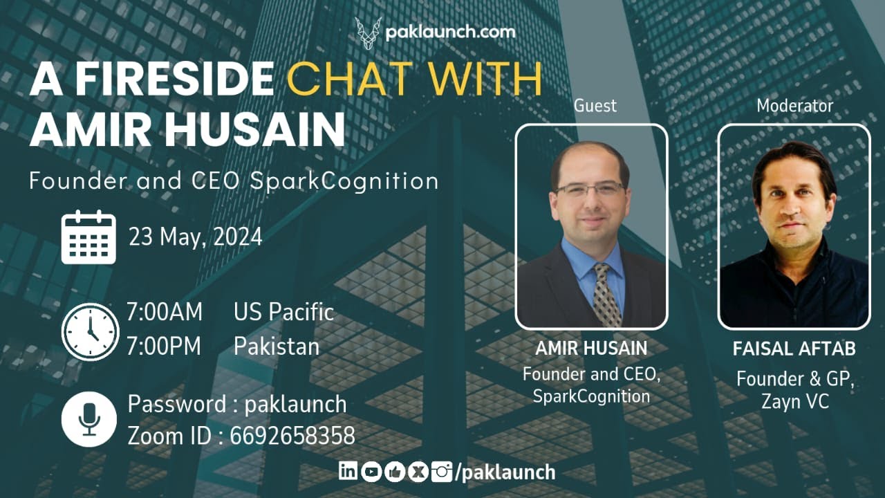 A Fireside Chat with Amir Husain, Founder and CEO SparkCognition