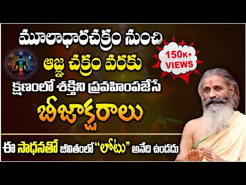 Shat Chakra Sadhana with Panchabhuta bijaksharas | Brahmasri Divyagyana Siddhanti #chakras #sadhana