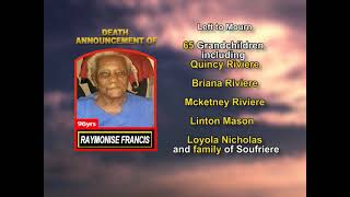 Raymonise Francis long
