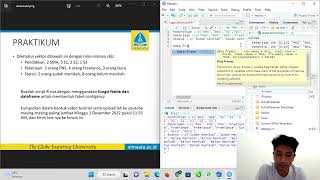 FUNGSI (ftable dan dataframe) PADA APLIKASI R-STUDIO