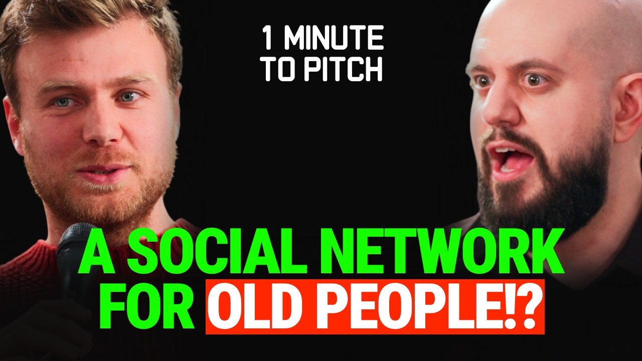 You Have to Be 55 or Older to Join This Social App! (Live Pitch Feedback)