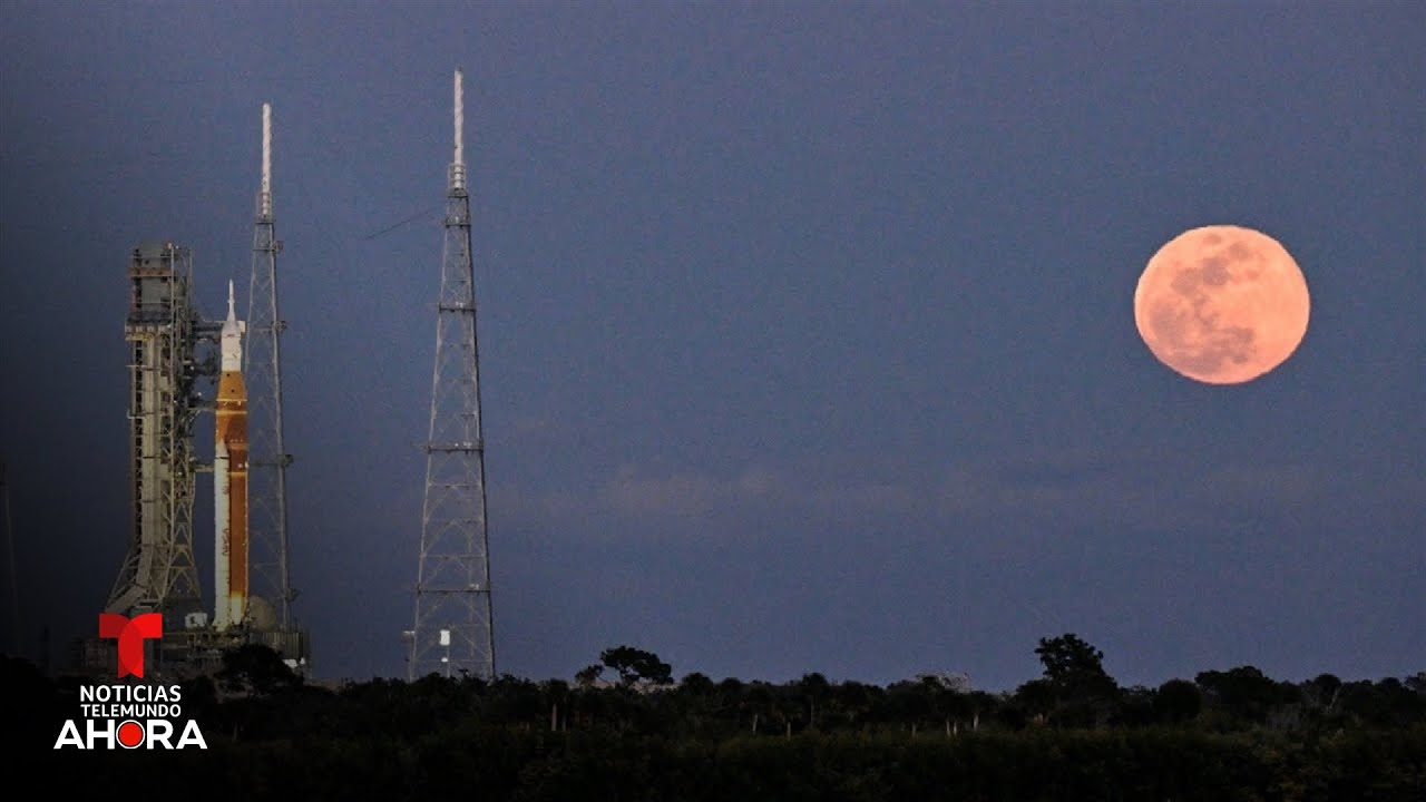 No hay fecha para el lanzamiento de la misión Artemis II tras fallas en cohete | Noticias Telemundo