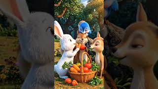 **The Little Rabbit and the Magic Carrot 🐰🥕✨ | A Cute Story About Kindness**