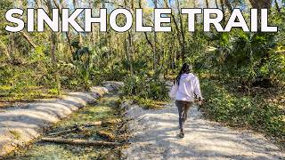 This Trail Drops Into a Sinkhole in Lake County, Florida!