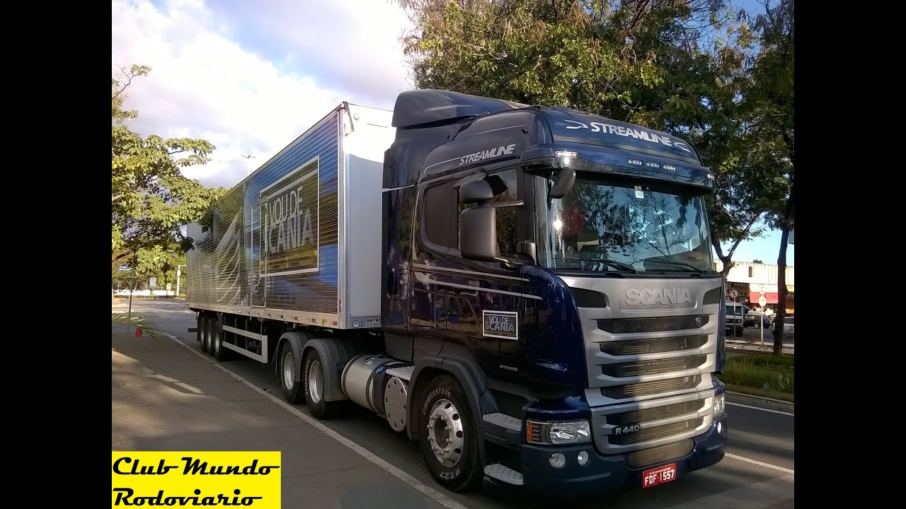 SCANIA R440 STREANLINE opticruise #CARAVANASCANIA CEASA-MG ...
