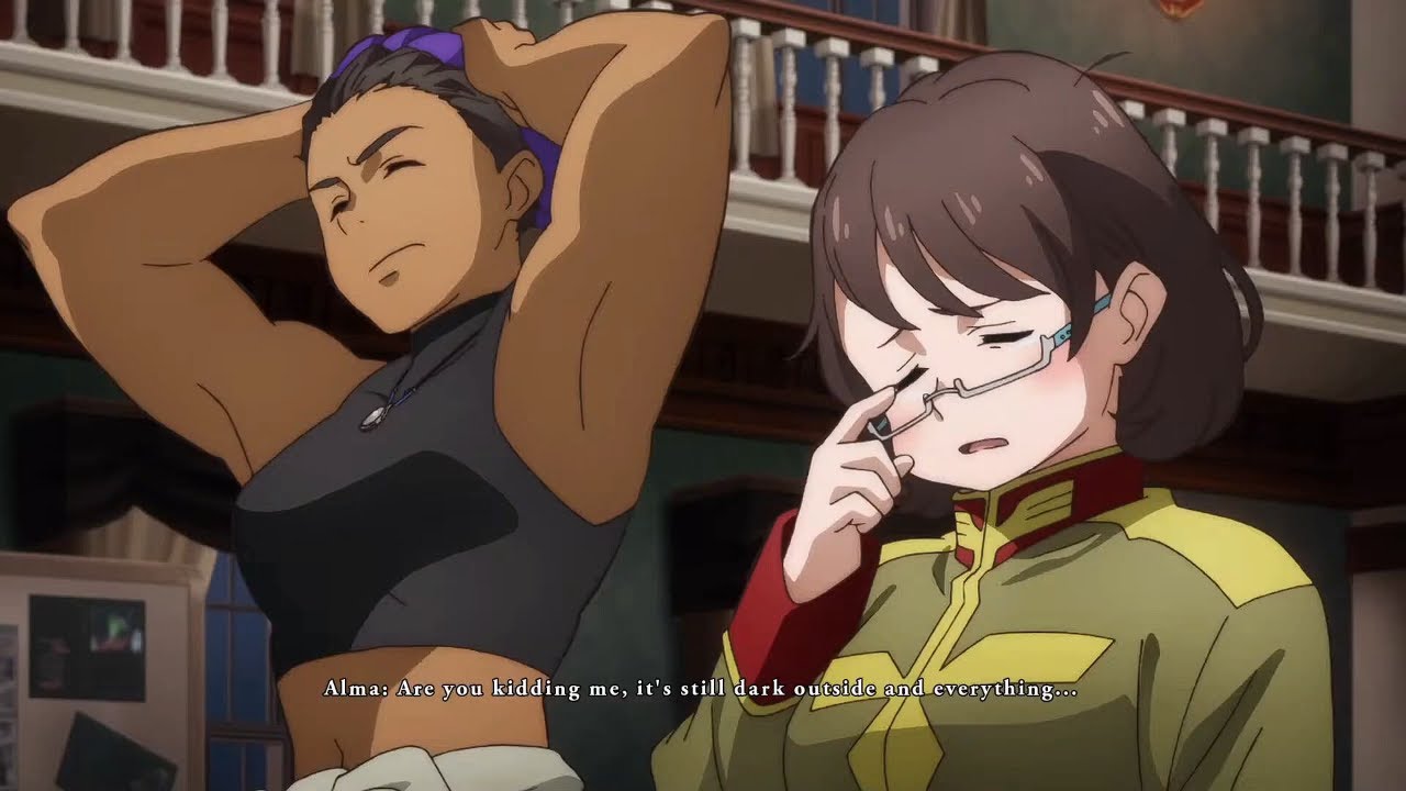 Female Muscle clip 851 - Mobile Suit Gundam Battle Operation Code