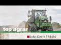 Lastschaltgetriebe e23 in einer Vollraupe - John Deere 8RT 410 im top agrar Praxistest