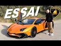Essai Aventador SV : quand Lamborghini refuse d'être raisonnable 😈