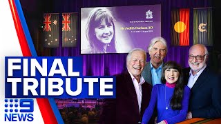 Australian Singer Judith Durham Farewelled At State Funeral In Melbourne 9 News Australia