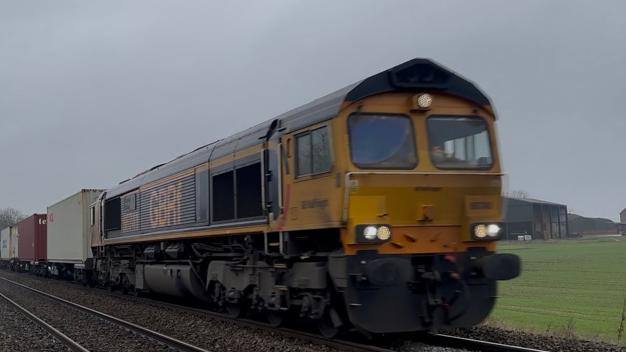 Diesel locomotive epic freight of the day 66150s 66764 66528 37501 730227 66097 66770 66785 23/12/25