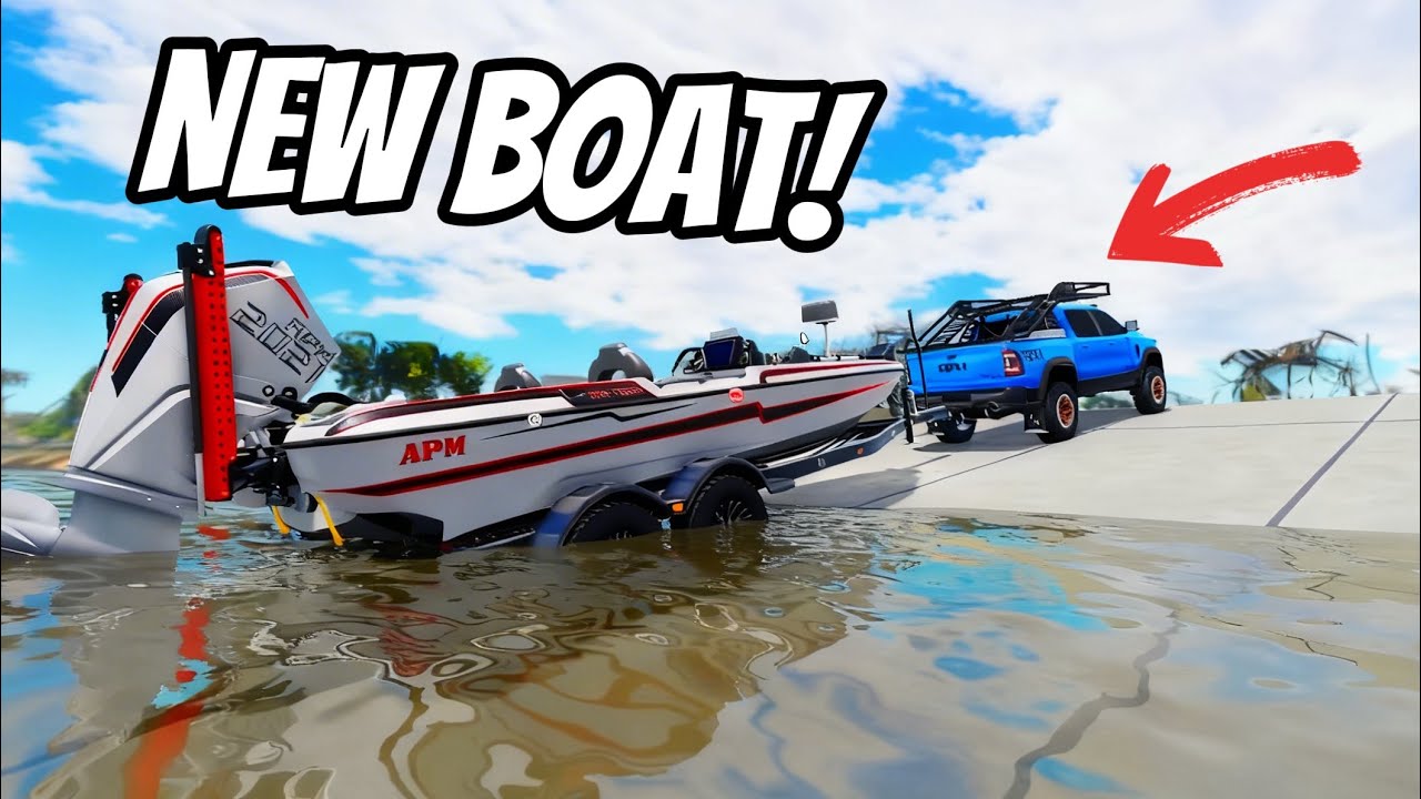 I Bought The New Boat & Took It On A Camping Trip In APM (Roblox ...
