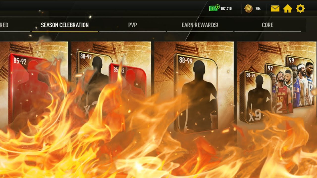 Insane Season Celebration Pack Opening In NBA LIVE MOBILE Season 9