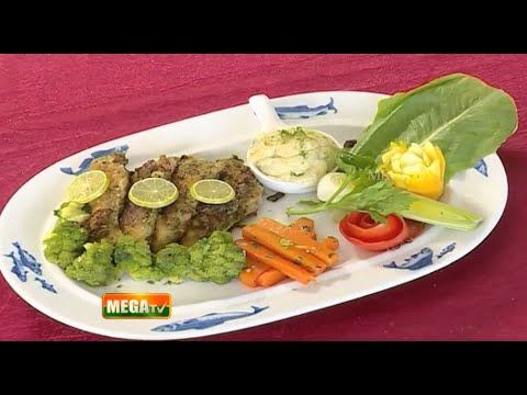 பெஸ்டோ க்ரில்ட் பிஷ் | Pesto Grilled Fish | சாப்பிடலாம் வாங்க | Mega TV