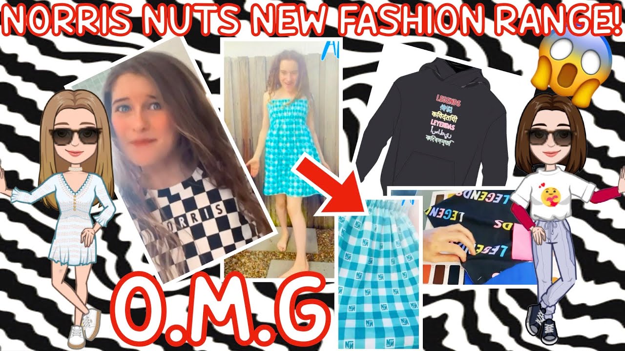 The Norris Nuts coming FASHION RANGE! SO many SNEAK PEAKS ) Black and White RANGE not out yet