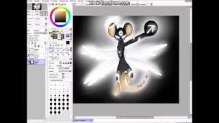 ☪Transformice Speedpaint☪ Angel of darkness ♩♫ z muzyką ♬♪