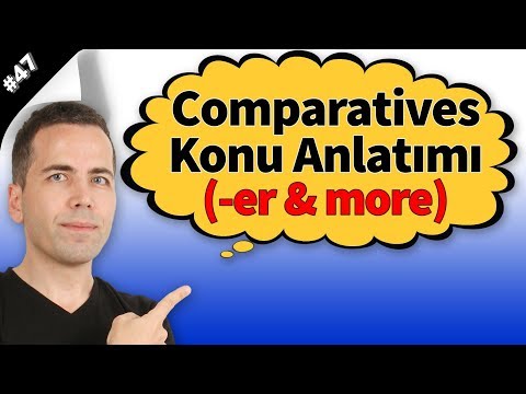 Comparative Adjectives Konu Anlatımı #47