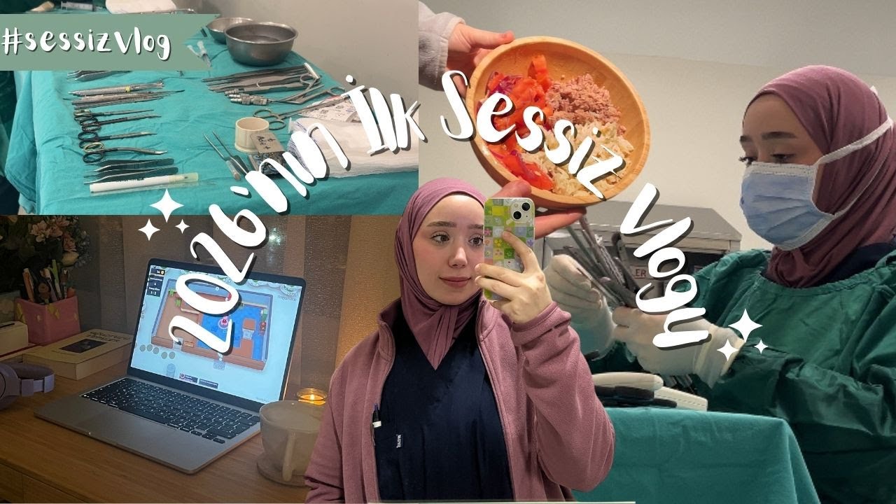 Yeni Yılın İlk Sessiz Vlogu / Yine Ameliyatlar Yine İş / SessizVlog