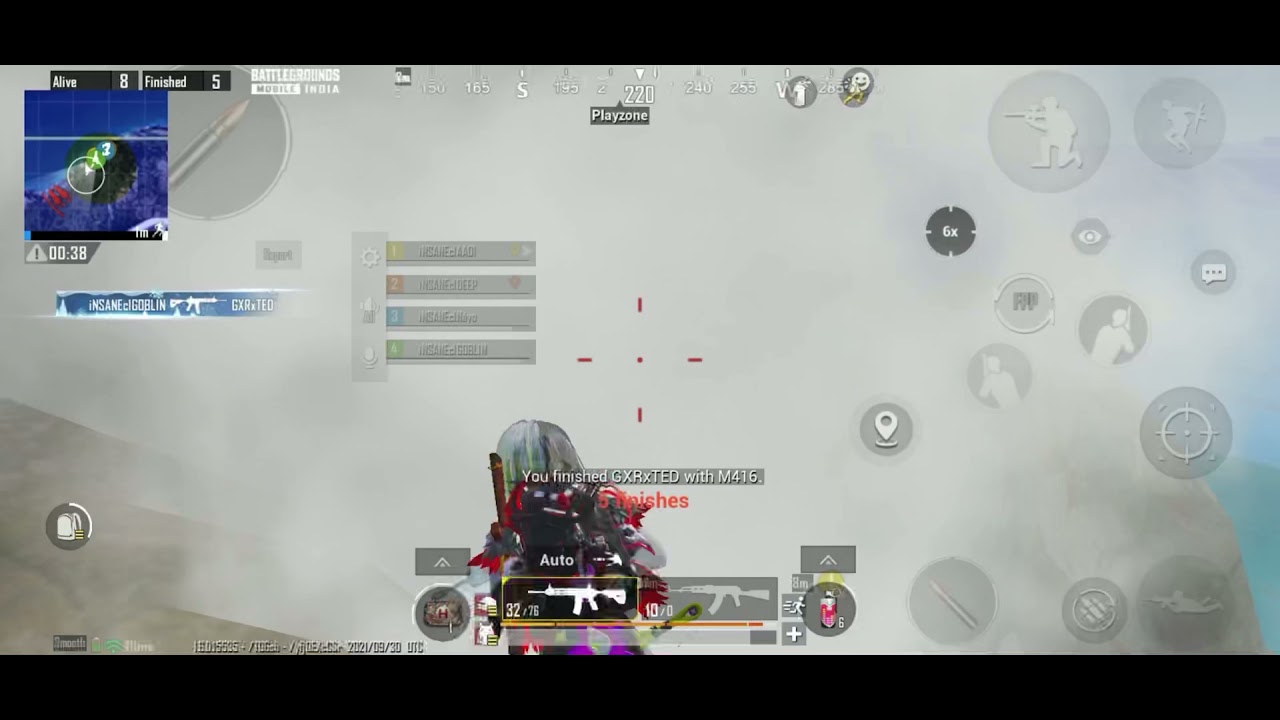 1v3 PMWL team❤️‍🔥🥵 AIMBOt config 😂