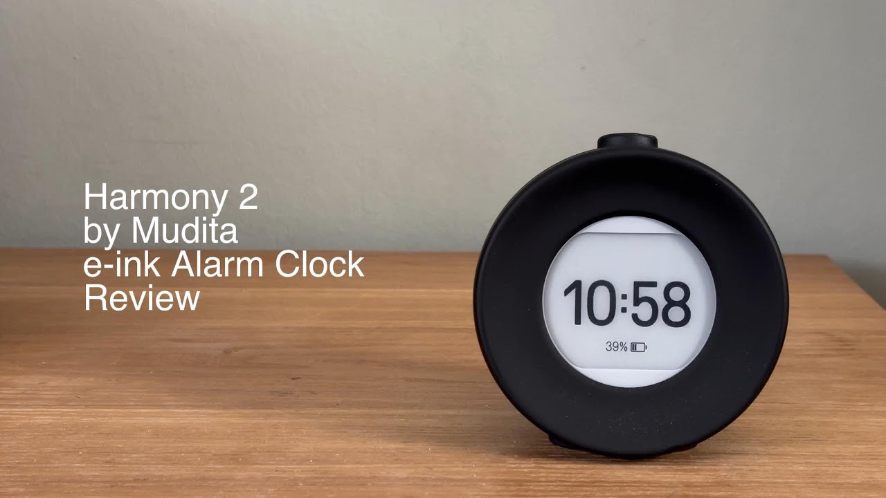Review: Mudita Harmony 2 E-Ink Alarm Clock. It has changed my morning routine!