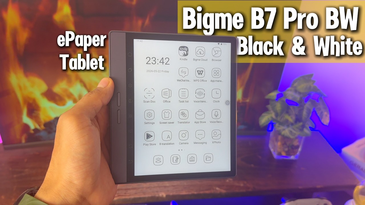 Bigme B7 Pro Black and White Review: The Best ePaper Tablet for 