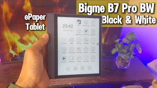 Bigme B7 Pro Black and White Review: The Best ePaper Tablet for Reading?