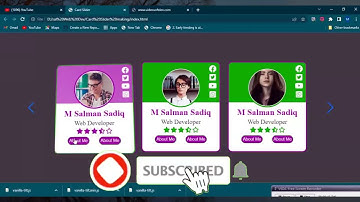 animation card slider making using html, css js #html, #css, #js, #animation #webdeveloper #coding
