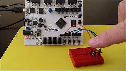 Digilent Arty-S7 XADC Demo