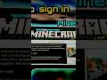 minecraft main sign in kaise kare 2025 #trending #minecraft  @FLINTY_JOT