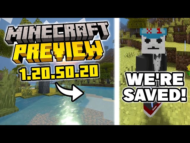 Minecraft Beta & Preview - 1.20.50.20 – Minecraft Feedback