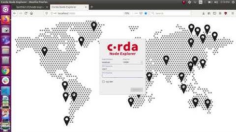 Corda Node Explorer Docker Setup