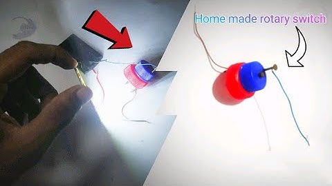 How to make a rotary switch at home./How to make a switch at home#rotary switch# TECHNOLOGY FEATURES