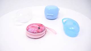 Care Baby Product baby accessories PP pacifier boxPacifier Holder Clip Box pacifier holder case