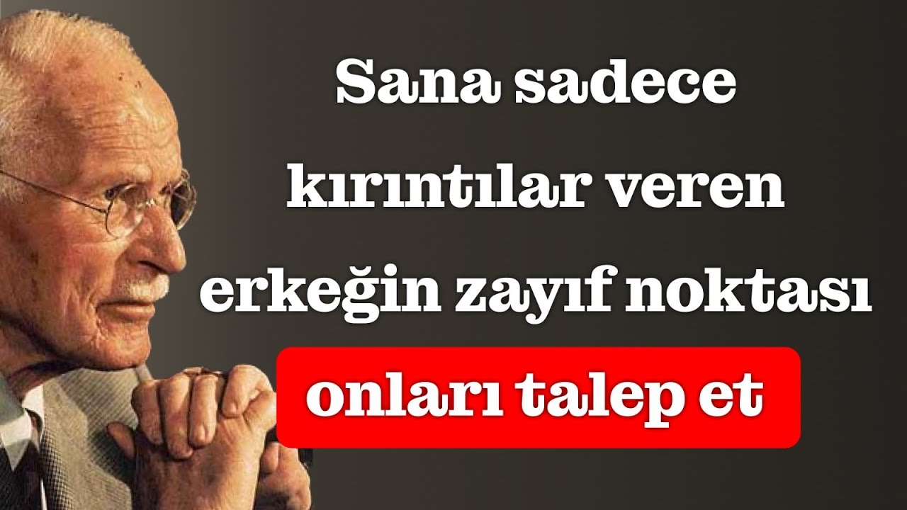 Sana sadece kırıntılar veren bir erkeğin en büyük ZAYIFLIĞI (Ona aynı şekilde karşılık ver) | Jung