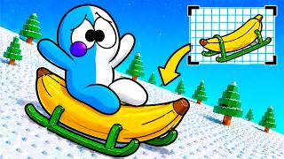 PIMGO NO TRENÓ DE DESENHO! | Roblox - Draw A Sleigh & Sli...