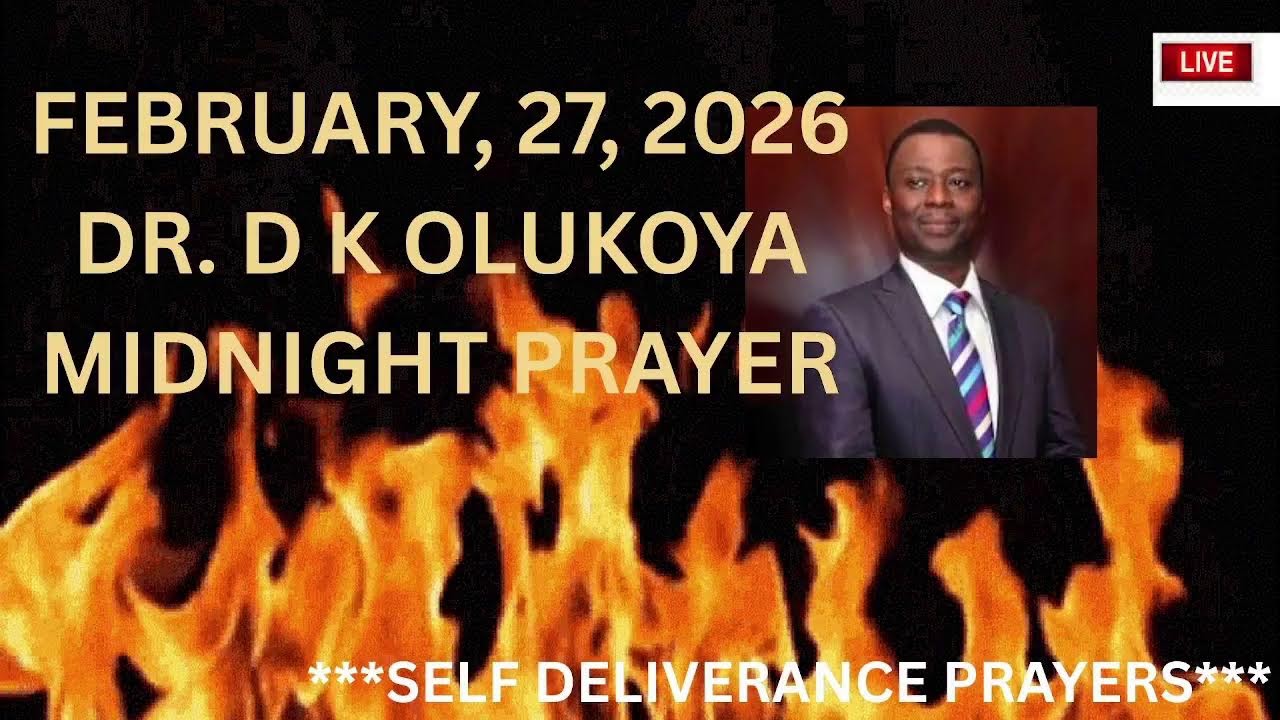 SELF DELIVERANCE PRAYERS Live Stream