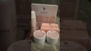 Ms tsung demure rejuv set ganda ng effect lalo na ang sun block at glass skin serum