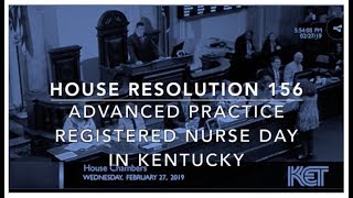 Kentucky State House honors APRNs
