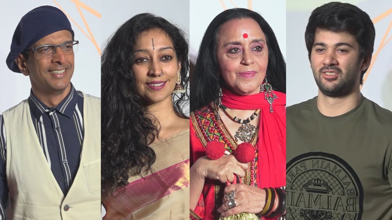 Javed Jaffery & Karan Deol At The Premiere Screening Of Feroz Abbas Khan's Play Raunaq & Jassi