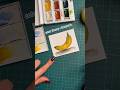 colortheory watercolor | let’s paint 🍌 #watercolor #painting