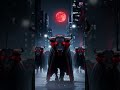 Vampire Animals Take Over the City | Halloween AI Art🎃 @nadюshes Vampire, Animals, Halloween, AI Art