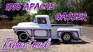 55 Chevy Truck Gets Much Need Modification