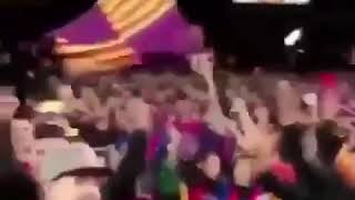 برشلونة فرحة الجماهير - مقطع يموت من الضحك