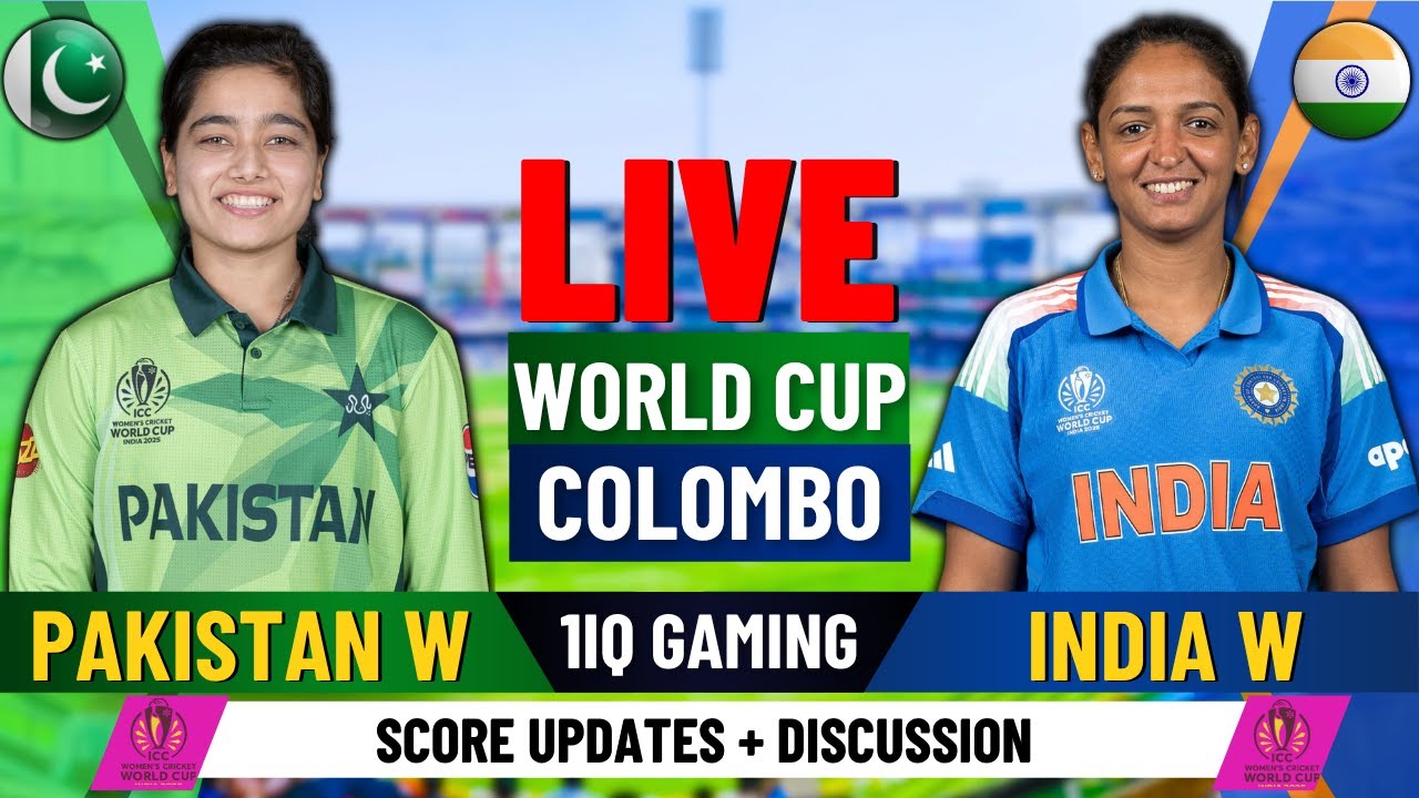 India Women vs Pakistan Women Cricket Live Commentary, Match 6 | IND W vs PAK W Live Match Today