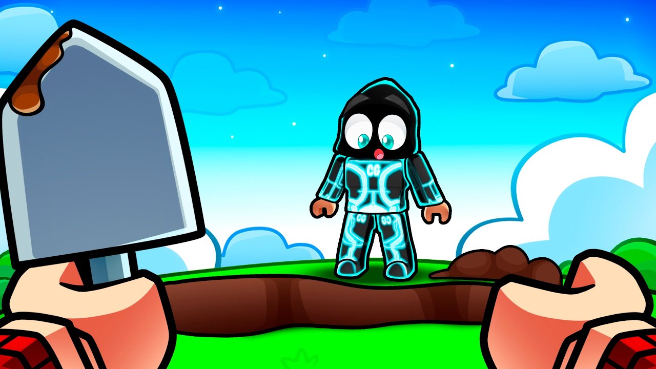 Robros ROBROS DIG A HOLE IN ROBLOX! - YouTube