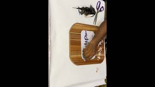 How to Make a Functional Wall Clock with a Frameless Board | DIY Tutorial